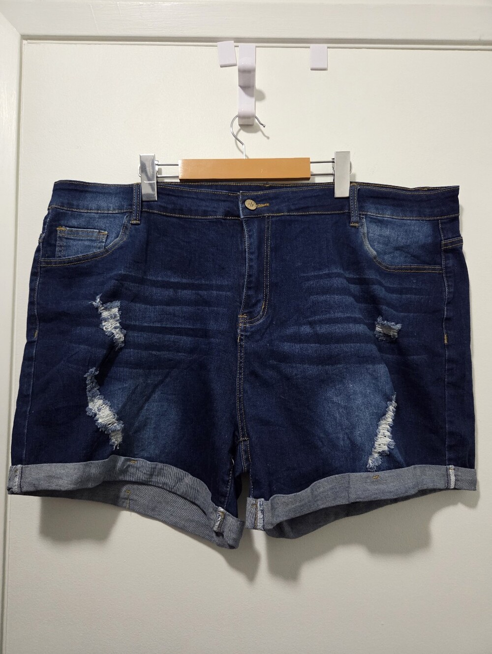 Allabreve Dark Wash Denim Shorts 26